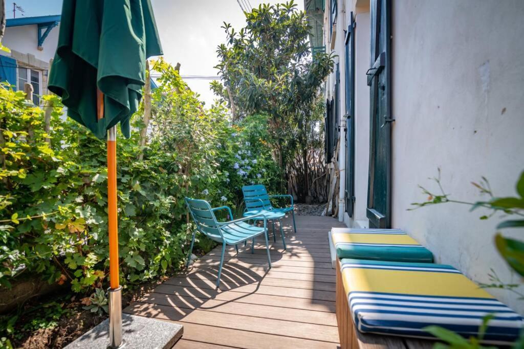 Côte des Basques, terrasse, confort et qualité Biarriz Exterior foto